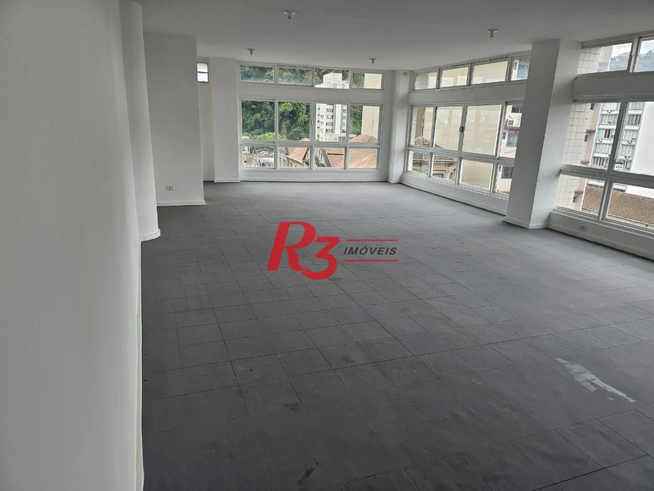 Sala para alugar, 100 m² por R$ 3.500,00/mês - Centro - Santos/SP