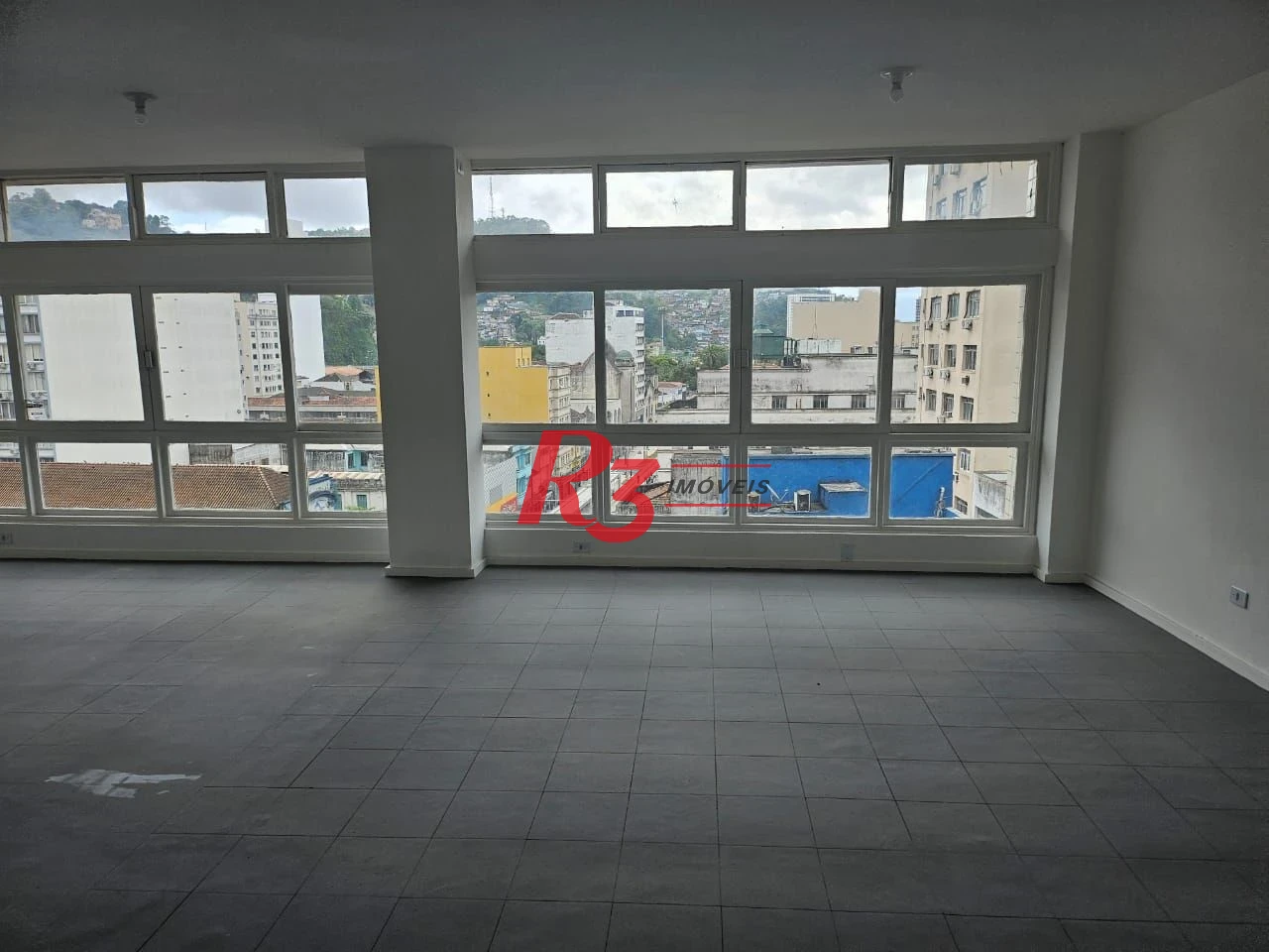 Sala para alugar, 100 m² por R$ 3.500,00/mês - Centro - Santos/SP