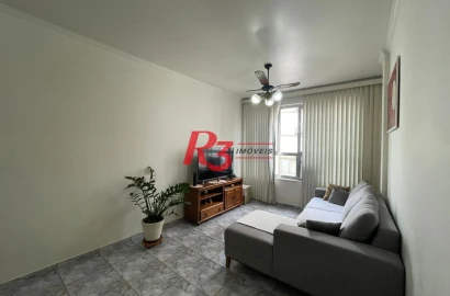 Apartamento com 2 dormitórios à venda, 110 m² por R$ 870.000,00 - Pompéia - Santos/SP