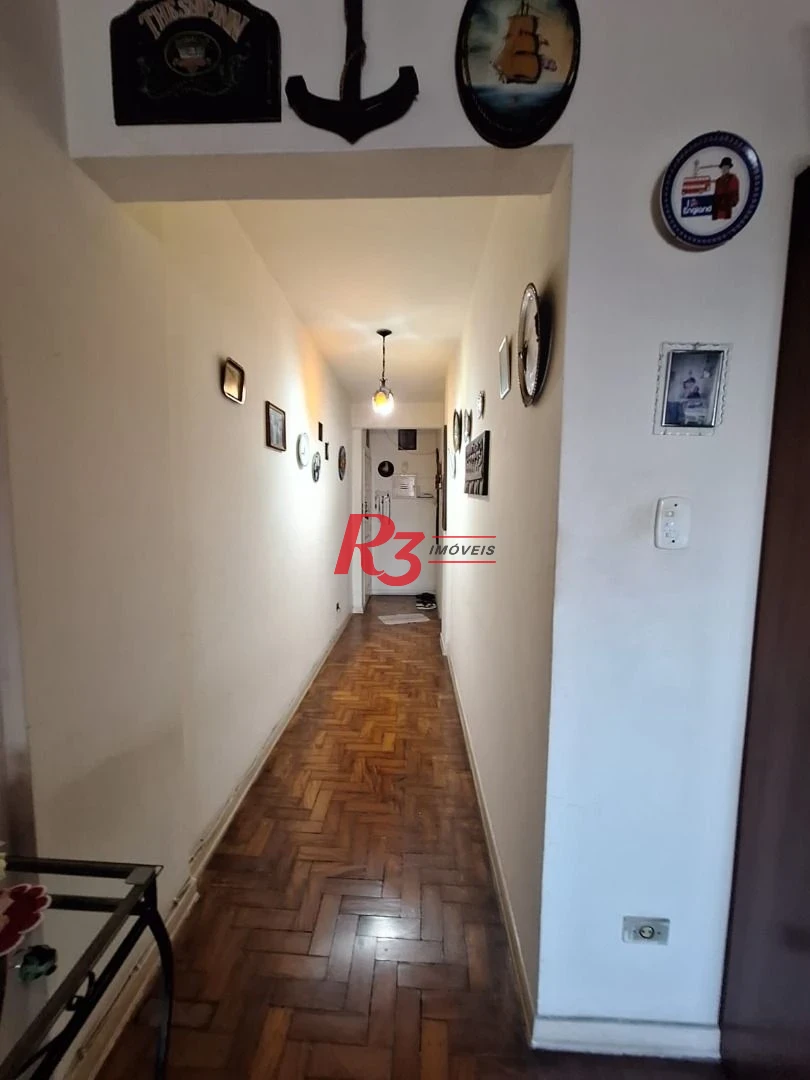 Apartamento com 3 dormitórios à venda, 125 m² por R$ 639.000,00 - Ponta da Praia - Santos/SP