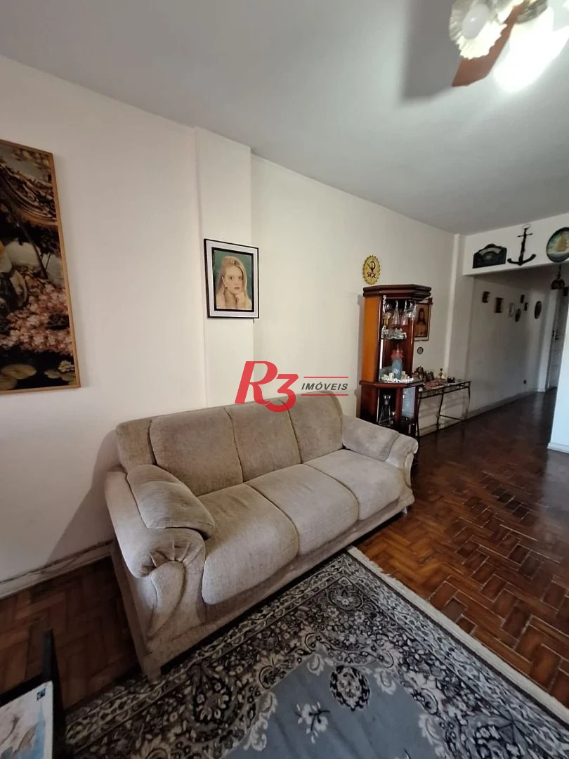 Apartamento com 3 dormitórios à venda, 125 m² por R$ 639.000,00 - Ponta da Praia - Santos/SP
