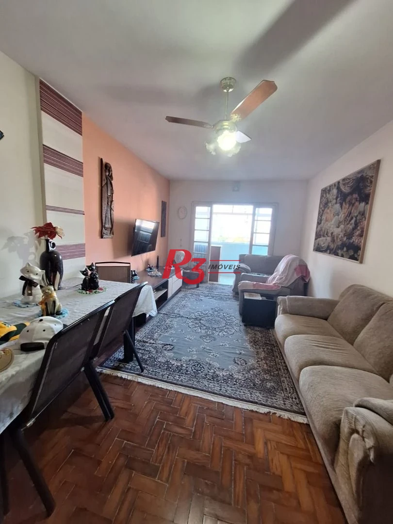 Apartamento com 3 dormitórios à venda, 125 m² por R$ 639.000,00 - Ponta da Praia - Santos/SP