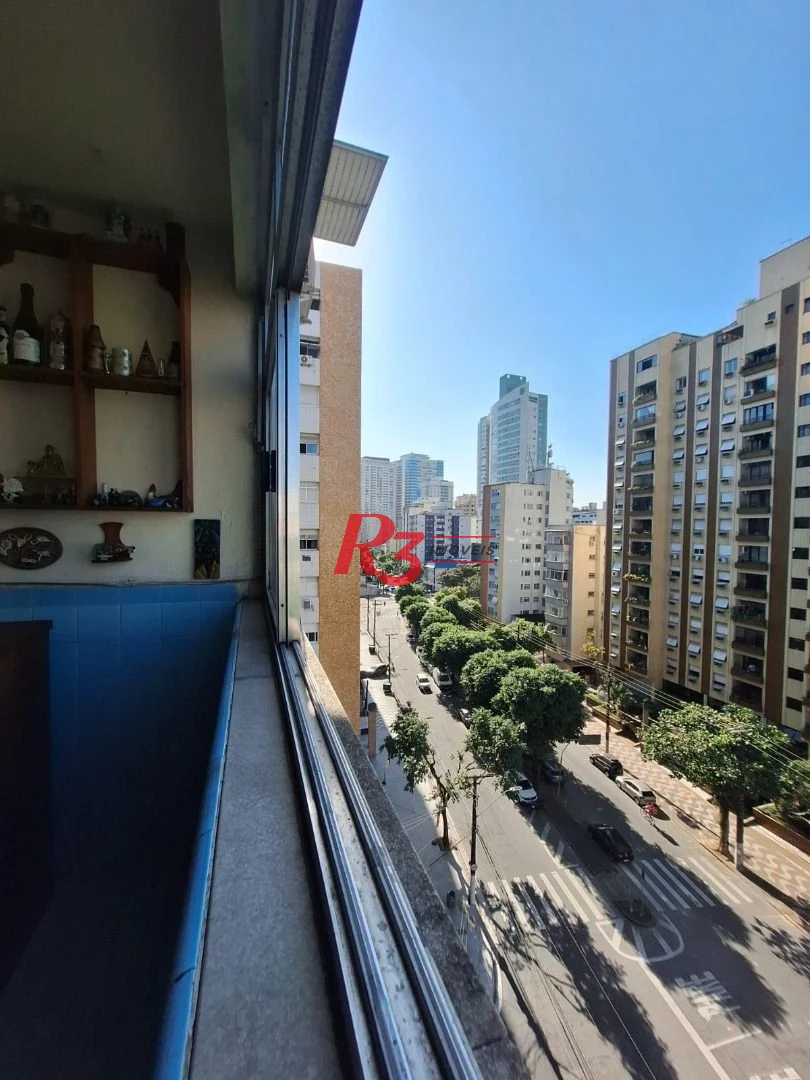 Apartamento com 3 dormitórios à venda, 125 m² por R$ 639.000,00 - Ponta da Praia - Santos/SP