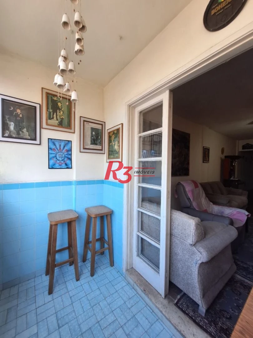 Apartamento com 3 dormitórios à venda, 125 m² por R$ 639.000,00 - Ponta da Praia - Santos/SP