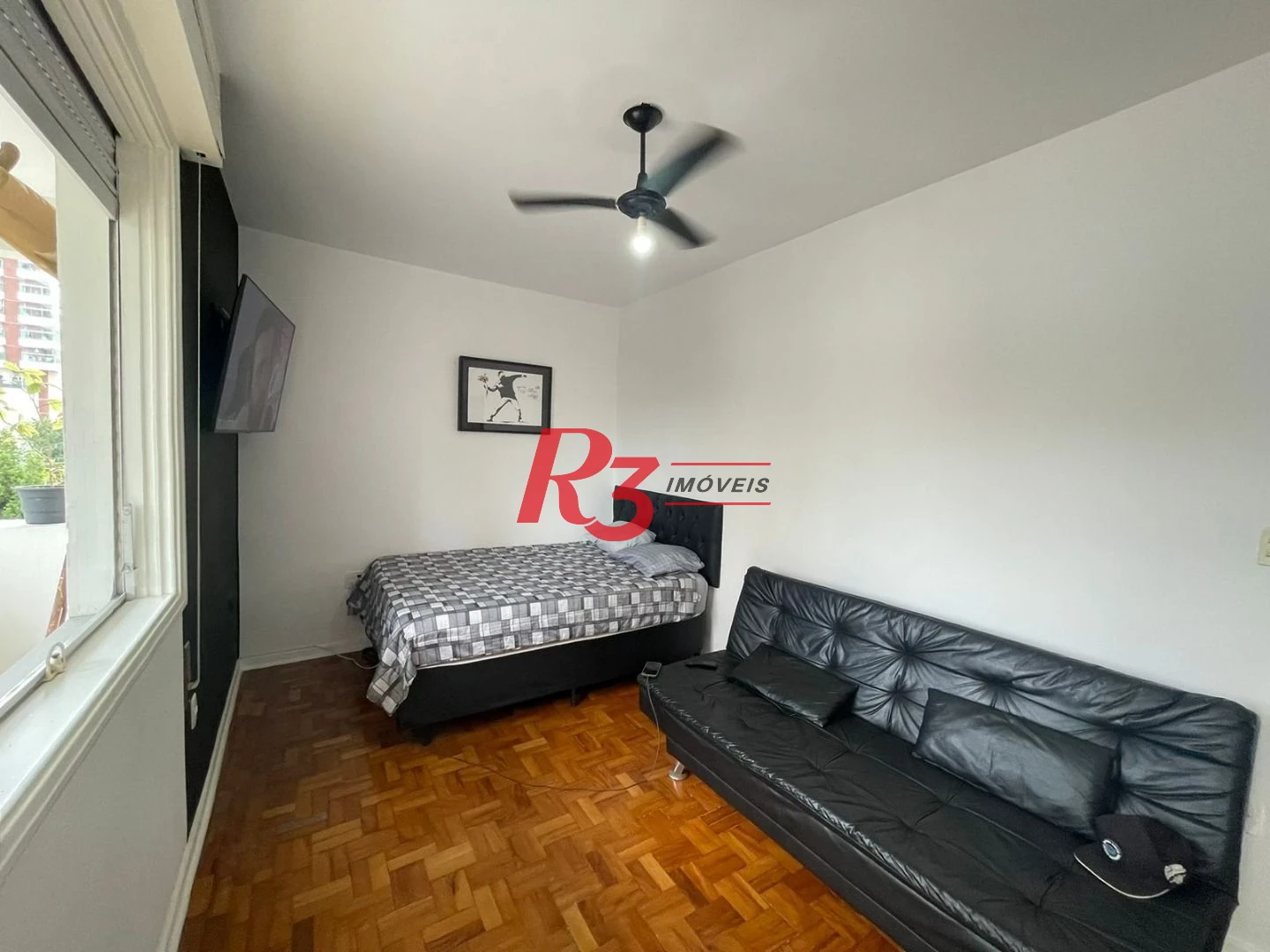 Apartamento com 3 dormitórios à venda, 80 m² por R$ 490.000,00 - Gonzaga - Santos/SP