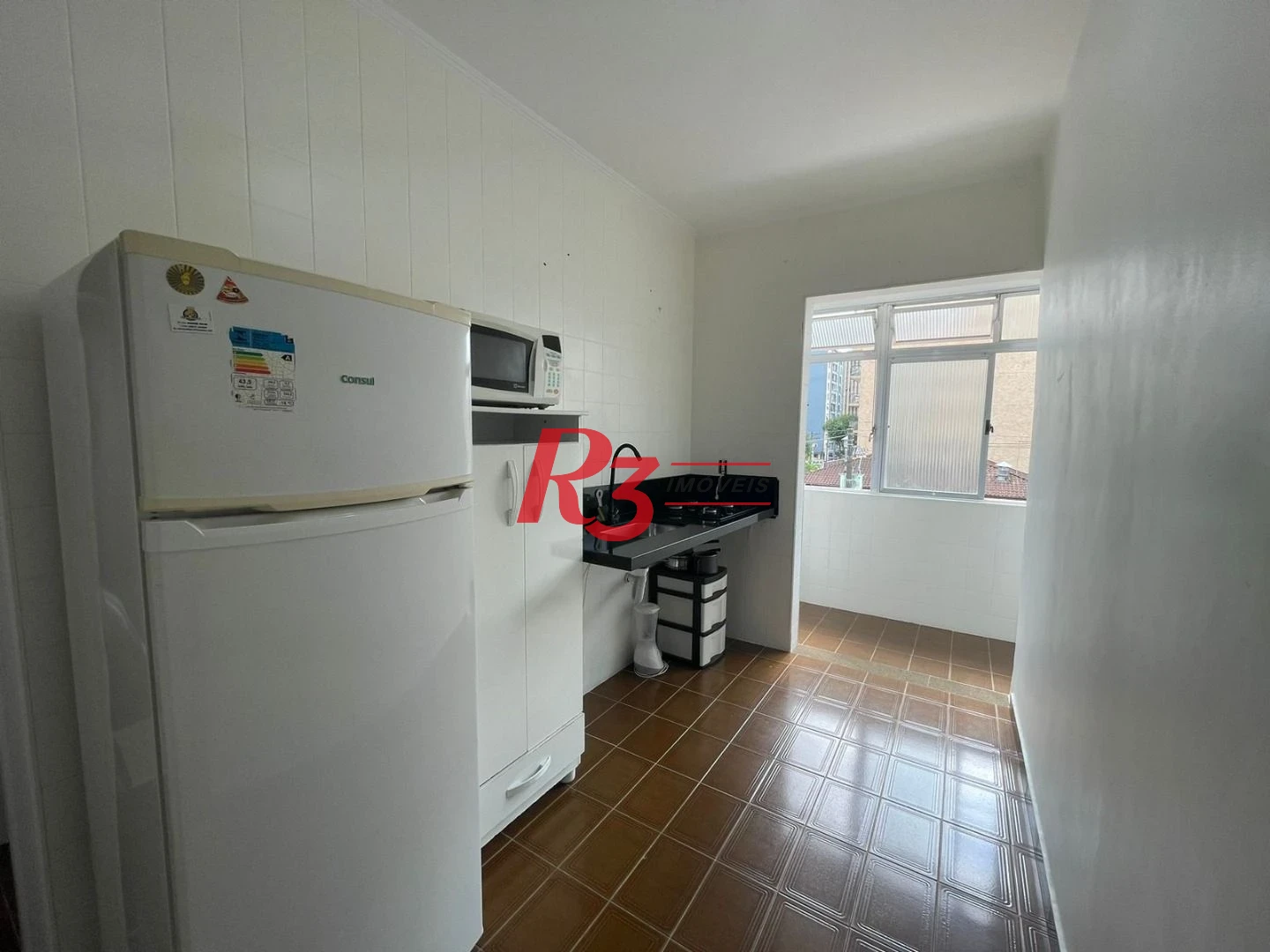 Apartamento com 3 dormitórios à venda, 80 m² por R$ 490.000,00 - Gonzaga - Santos/SP