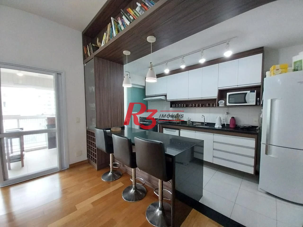 Apartamento Duplex com 2 dormitórios à venda, 121 m² por R$ 1.490.000,00 - Gonzaga - Santos/SP