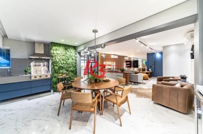 Apartamento à venda, 145 m² por R$ 3.500.000,00 - Boqueirão - Santos/SP