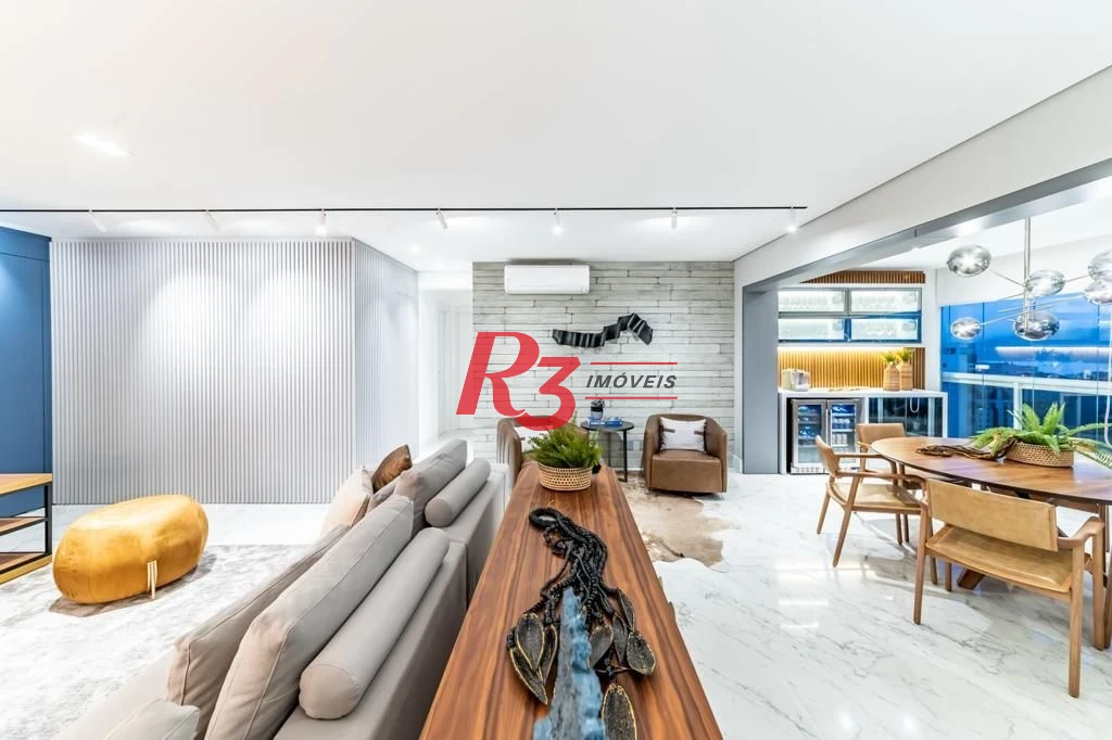 Apartamento à venda, 145 m² por R$ 3.500.000,00 - Boqueirão - Santos/SP