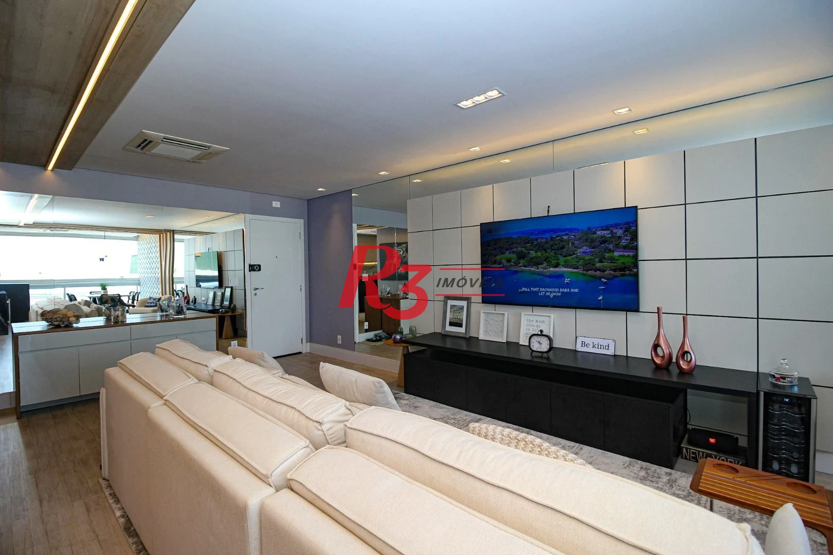 Apartamento com 1 dormitório à venda, 91 m² por R$ 2.380.000,00 - Aparecida - Santos/SP