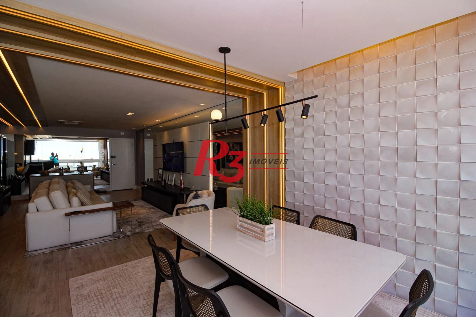 Apartamento com 1 dormitório à venda, 91 m² por R$ 2.380.000,00 - Aparecida - Santos/SP