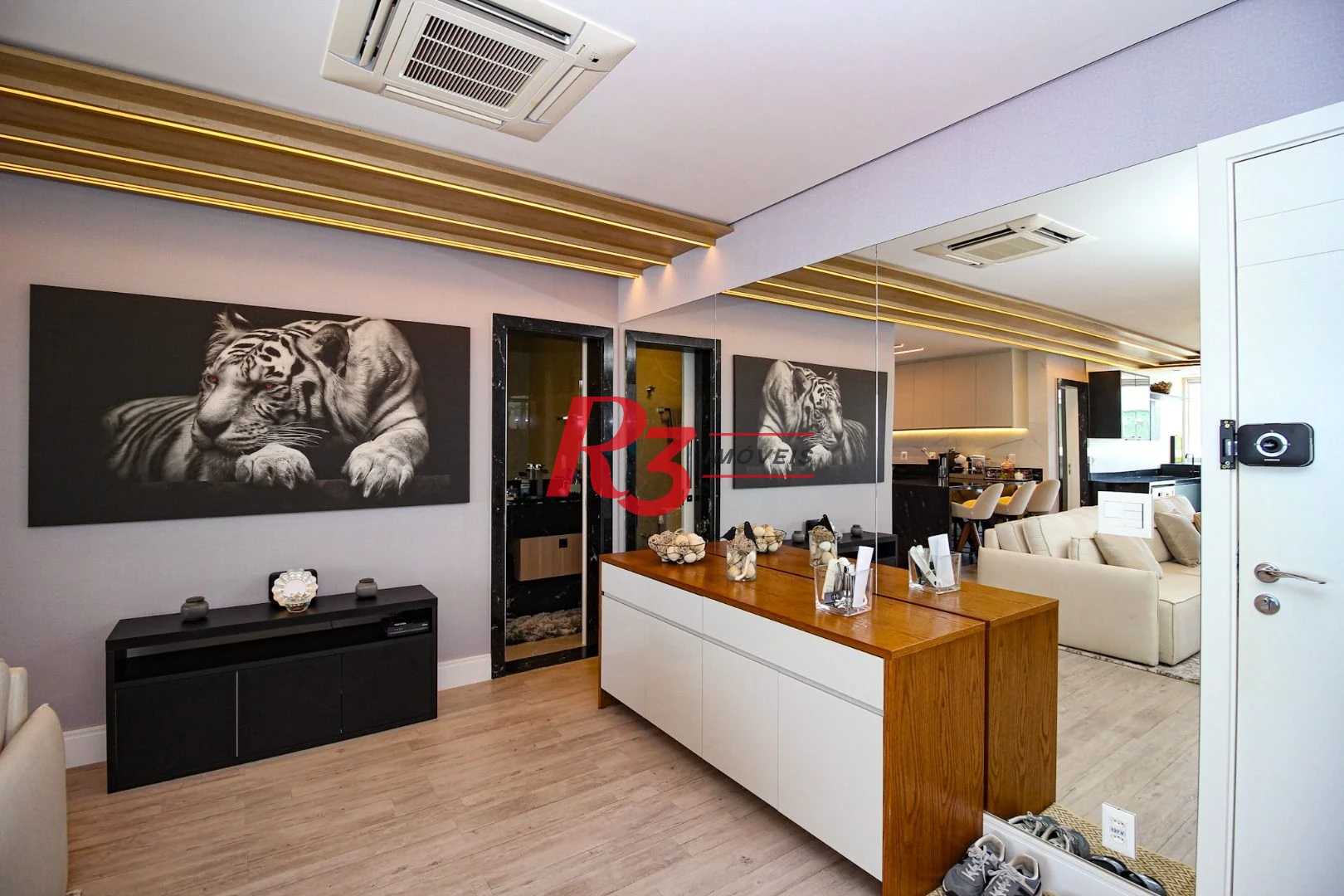 Apartamento com 1 dormitório à venda, 91 m² por R$ 2.380.000,00 - Aparecida - Santos/SP