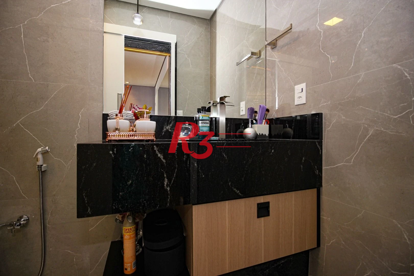 Apartamento com 1 dormitório à venda, 91 m² por R$ 2.380.000,00 - Aparecida - Santos/SP