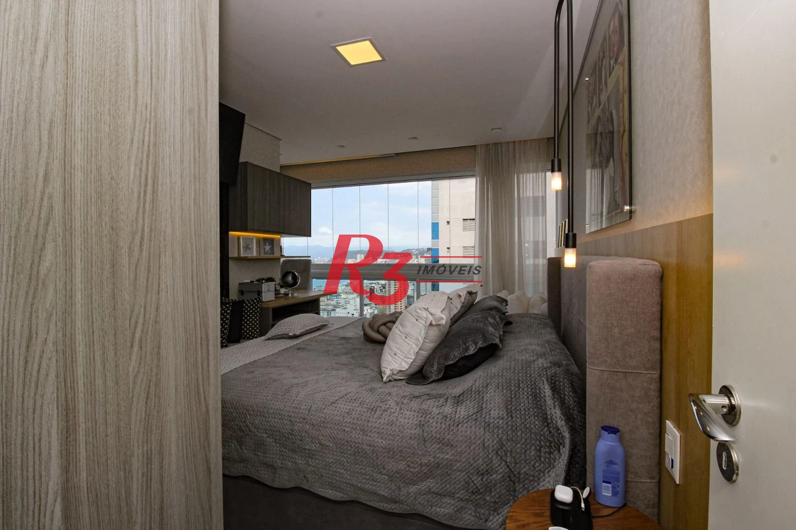 Apartamento com 1 dormitório à venda, 91 m² por R$ 2.380.000,00 - Aparecida - Santos/SP