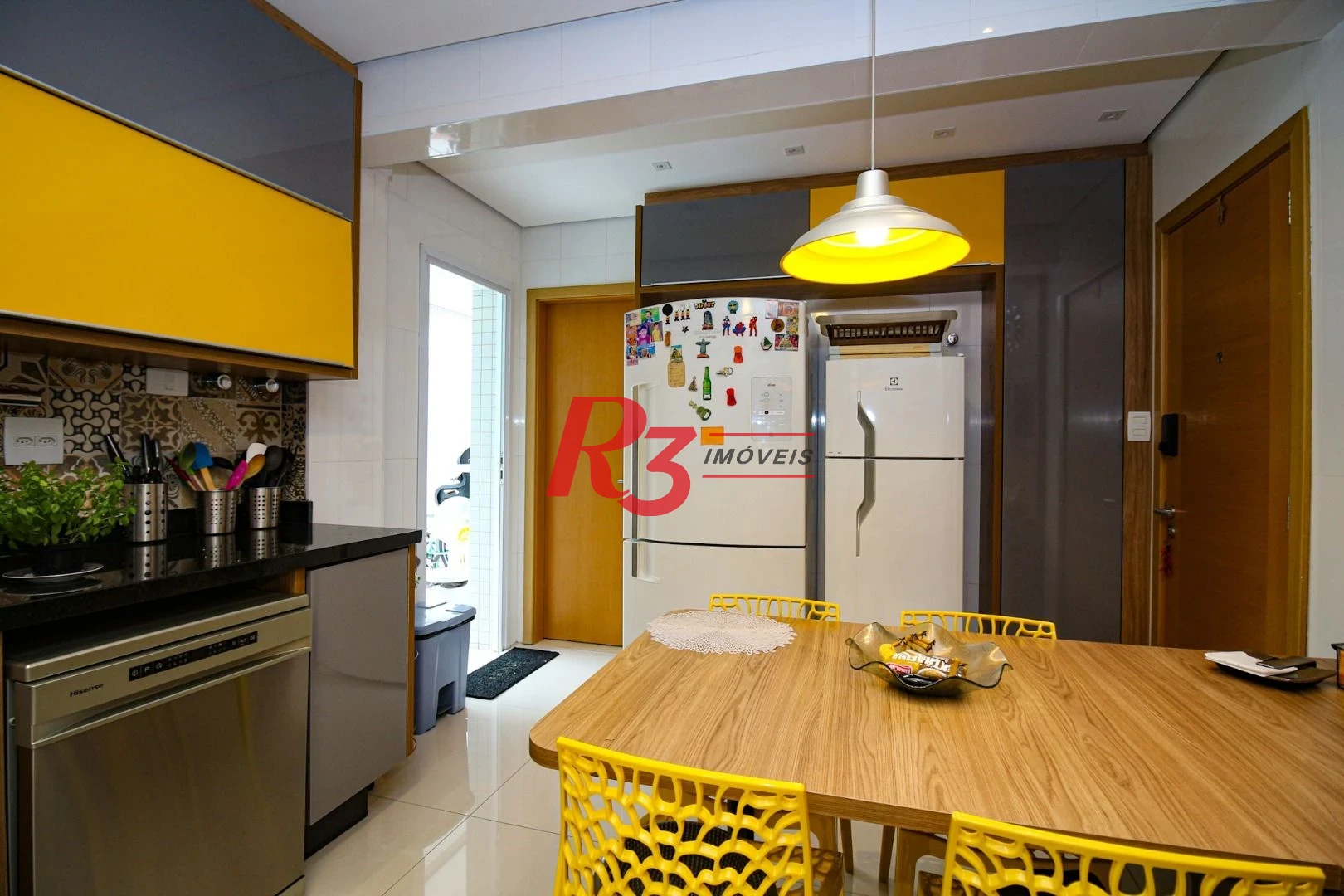 Apartamento Garden com 3 dormitórios à venda, 260 m² por R$ 2.300.000,00 - Embaré - Santos/SP