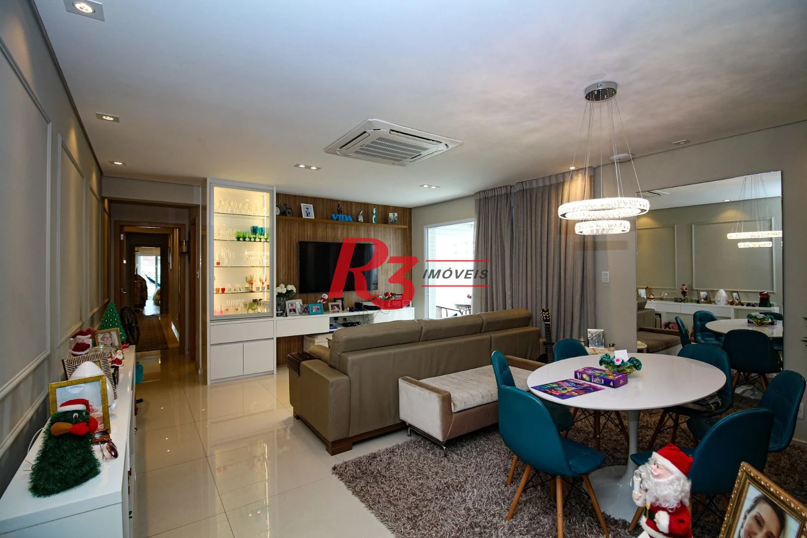 Apartamento Garden com 3 dormitórios à venda, 260 m² por R$ 2.300.000,00 - Embaré - Santos/SP
