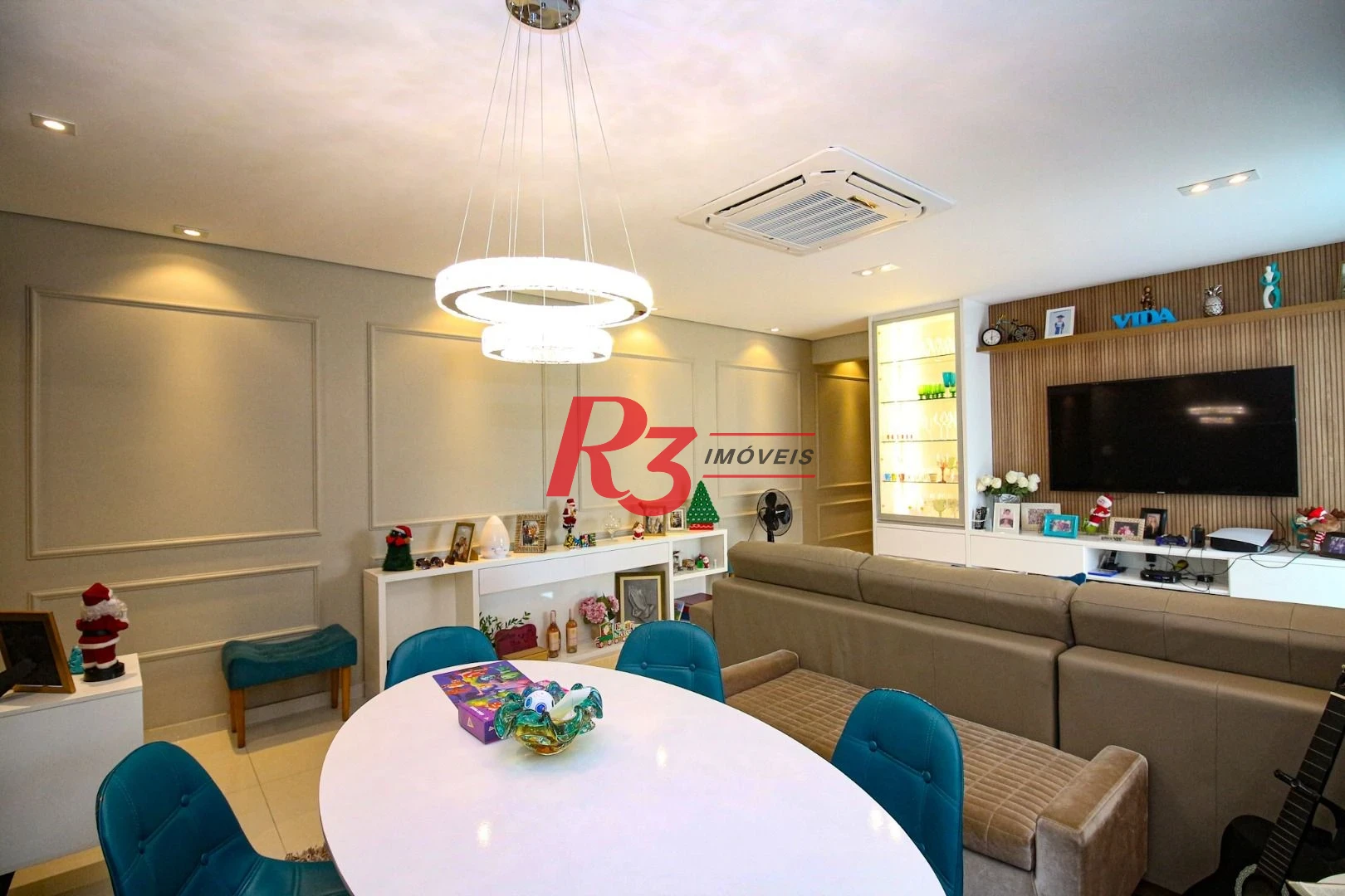 Apartamento Garden com 3 dormitórios à venda, 260 m² por R$ 2.300.000,00 - Embaré - Santos/SP