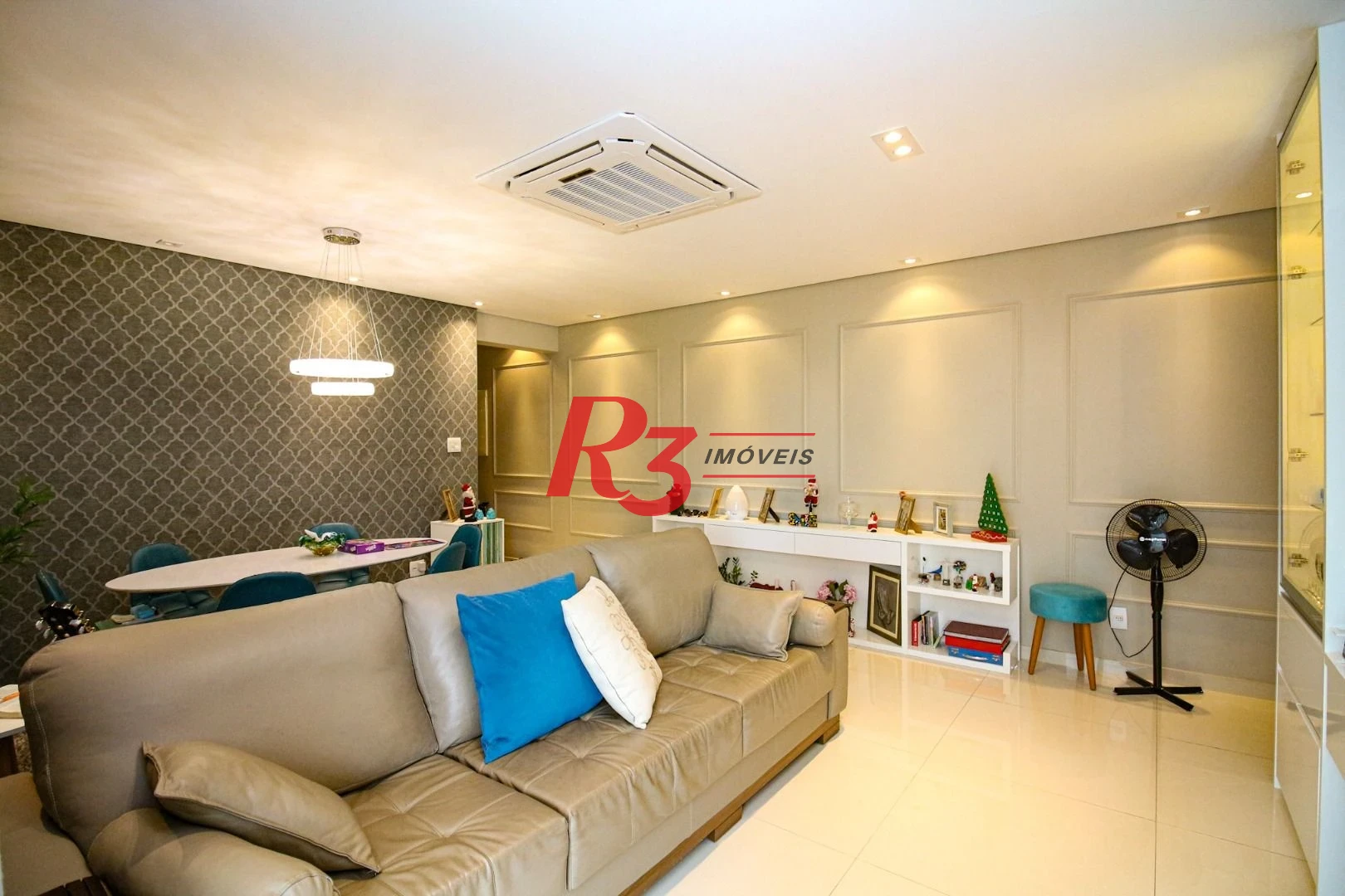 Apartamento Garden com 3 dormitórios à venda, 260 m² por R$ 2.300.000,00 - Embaré - Santos/SP