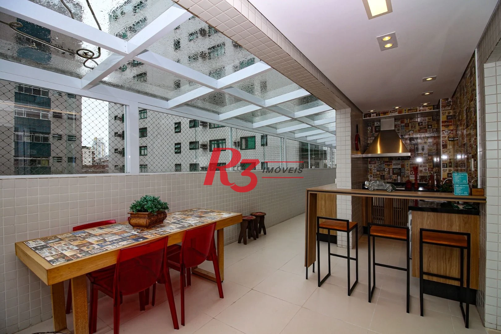 Apartamento Garden com 3 dormitórios à venda, 260 m² por R$ 2.300.000,00 - Embaré - Santos/SP