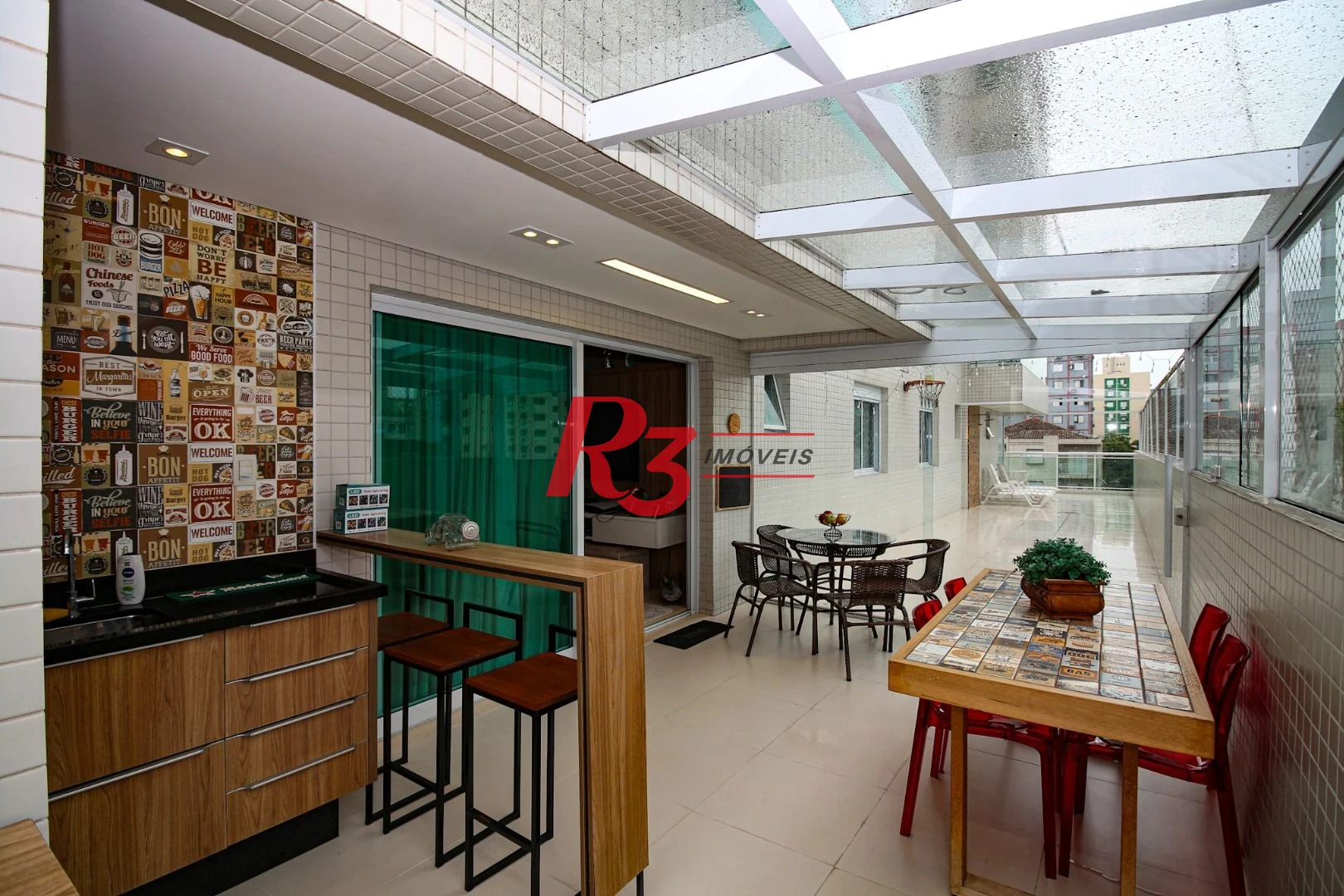 Apartamento Garden com 3 dormitórios à venda, 260 m² por R$ 2.300.000,00 - Embaré - Santos/SP