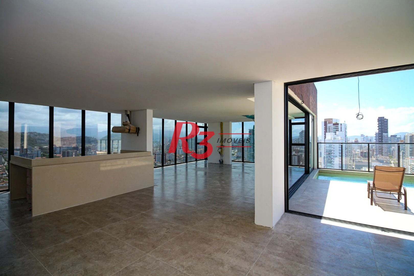 Cobertura com 4 dormitórios à venda, 320 m² por R$ 5.000.000,00 - José Menino - Santos/SP