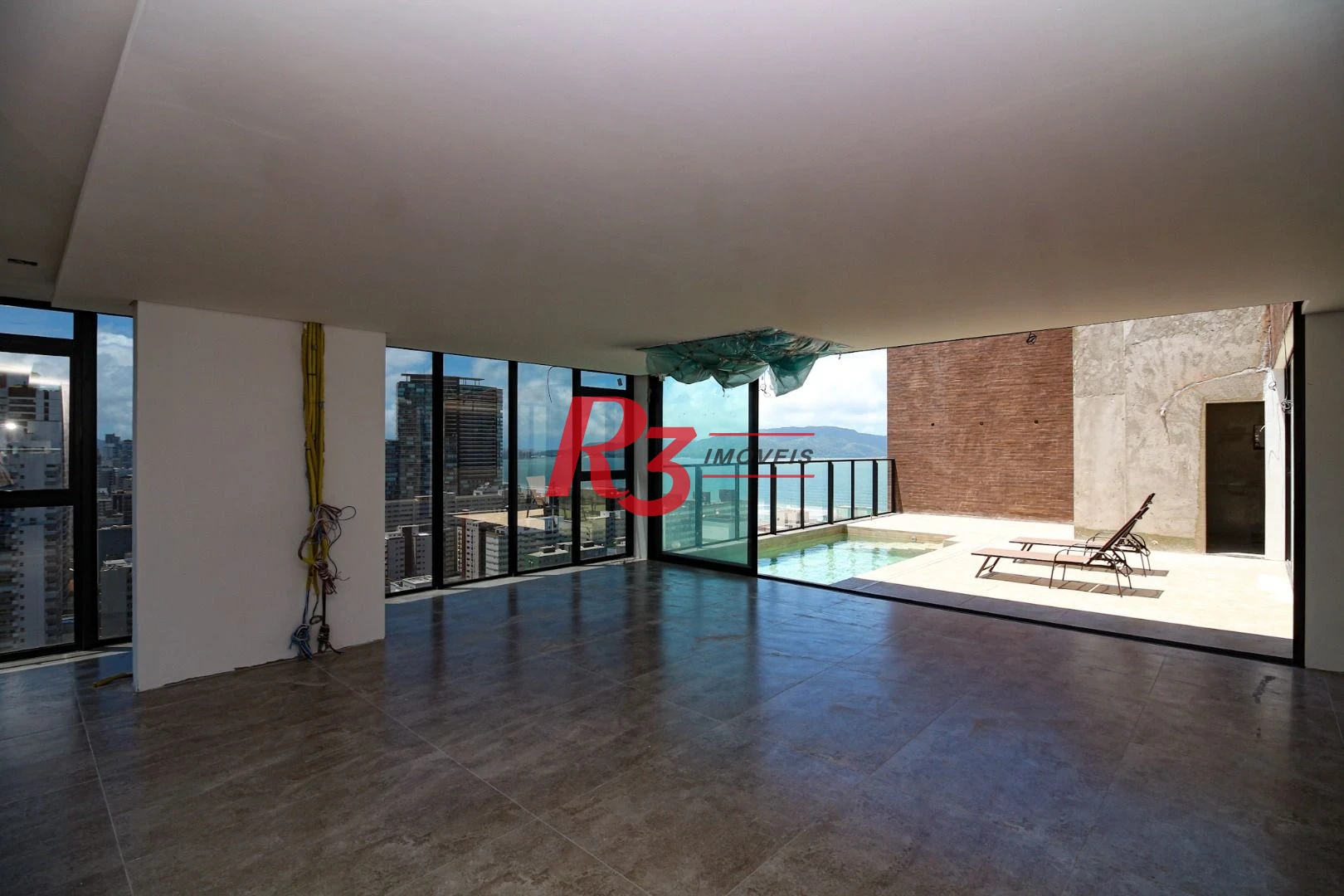 Cobertura com 4 dormitórios à venda, 320 m² por R$ 5.000.000,00 - José Menino - Santos/SP