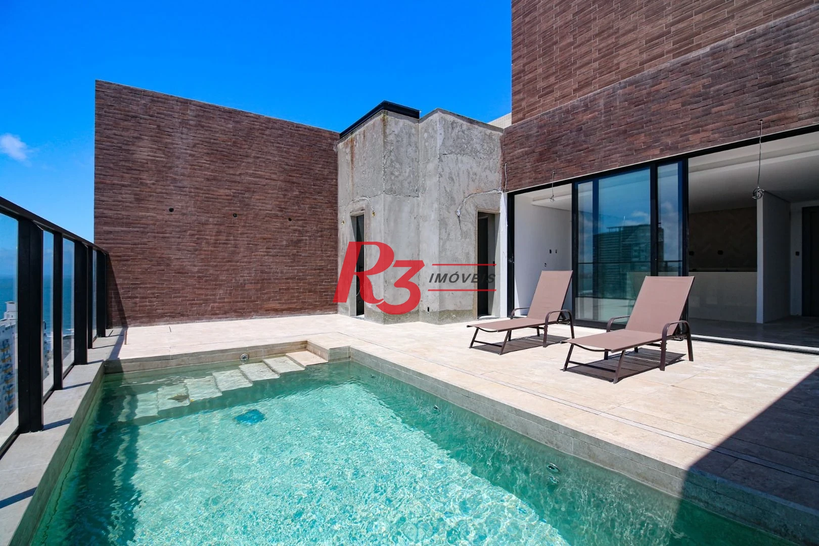 Cobertura com 4 dormitórios à venda, 320 m² por R$ 5.000.000,00 - José Menino - Santos/SP
