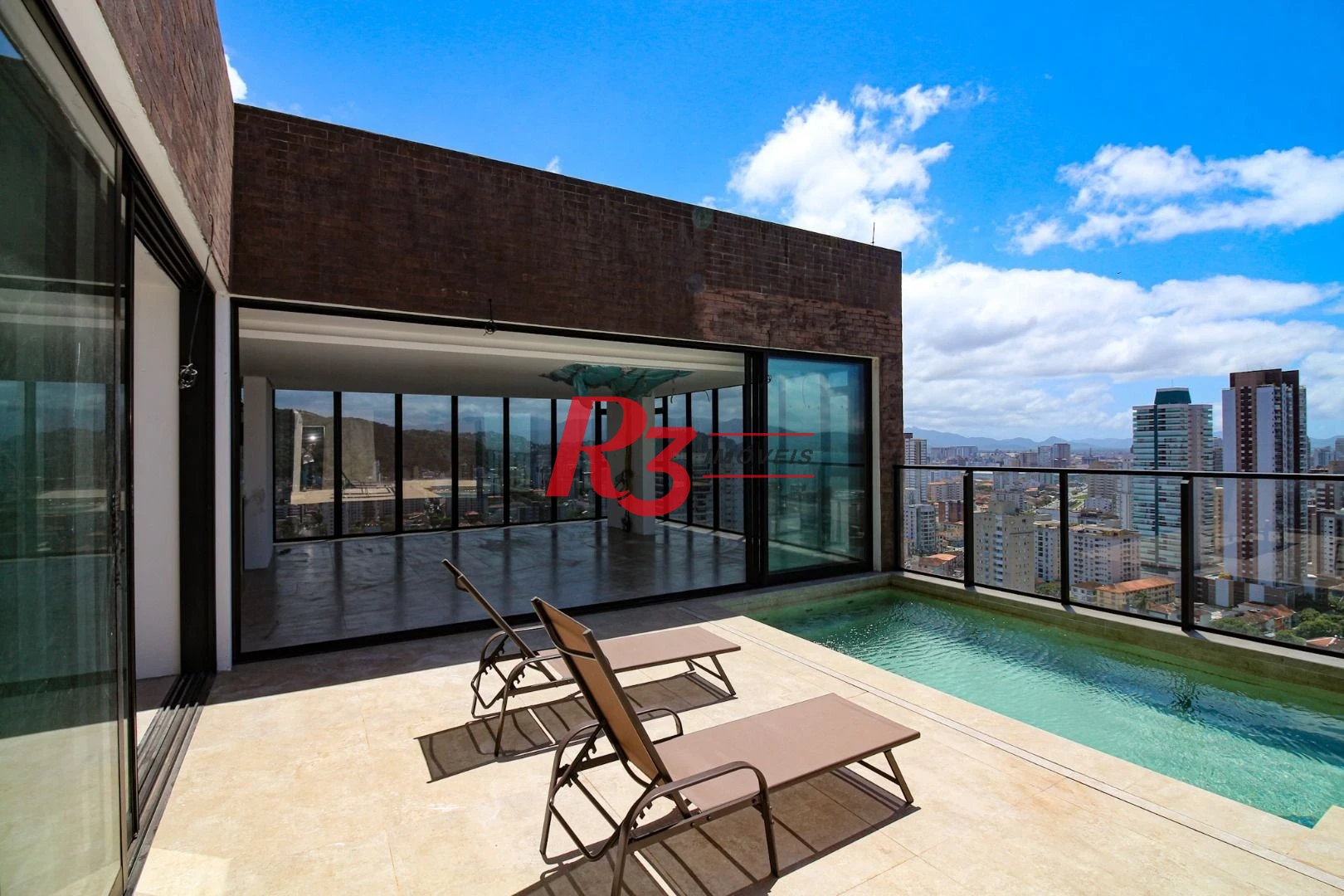 Cobertura com 4 dormitórios à venda, 320 m² por R$ 5.000.000,00 - José Menino - Santos/SP