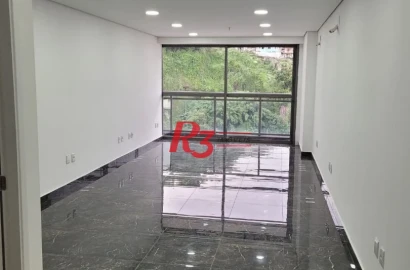 Sala à venda, 42 m² por R$ 280.000,00 - Valongo - Santos/SP
