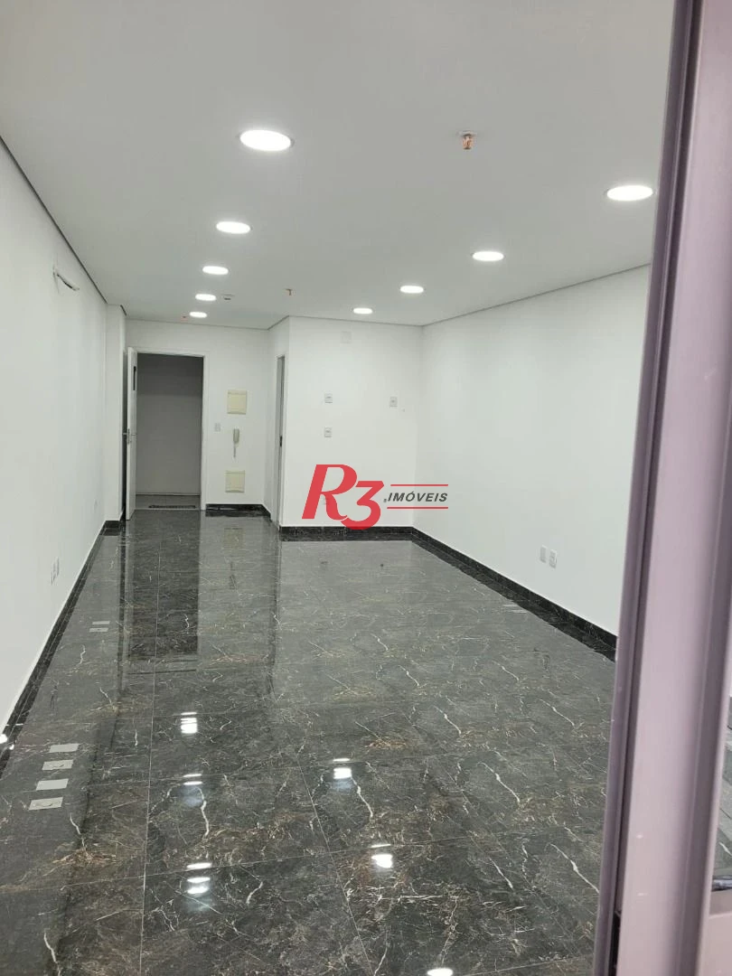 Sala à venda, 42 m² por R$ 280.000,00 - Valongo - Santos/SP