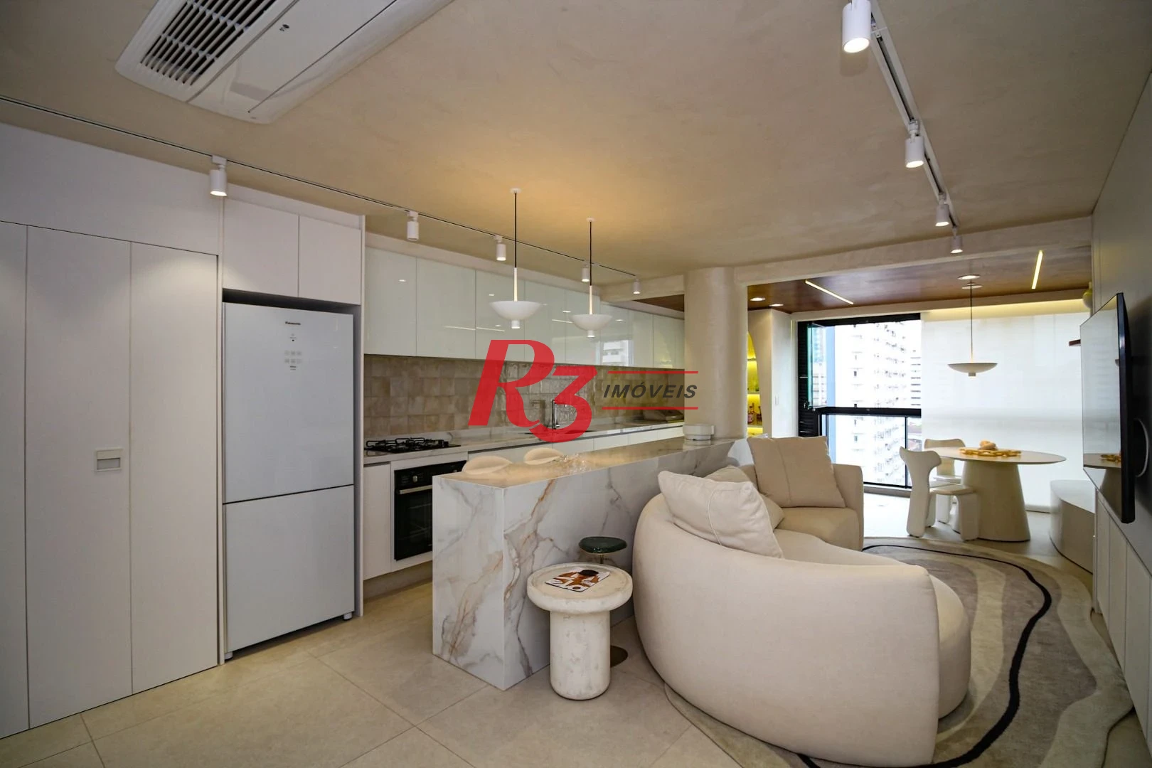 Apartamento com 2 dormitórios à venda, 83 m² por R$ 1.550.000,00 - Boqueirão - Santos/SP