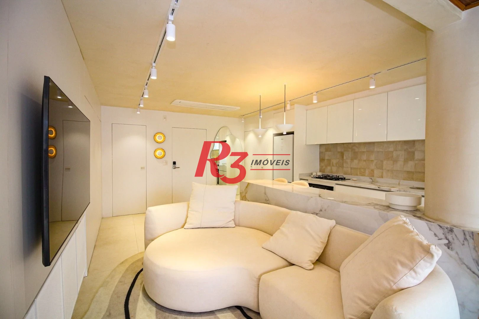 Apartamento com 2 dormitórios à venda, 83 m² por R$ 1.550.000,00 - Boqueirão - Santos/SP