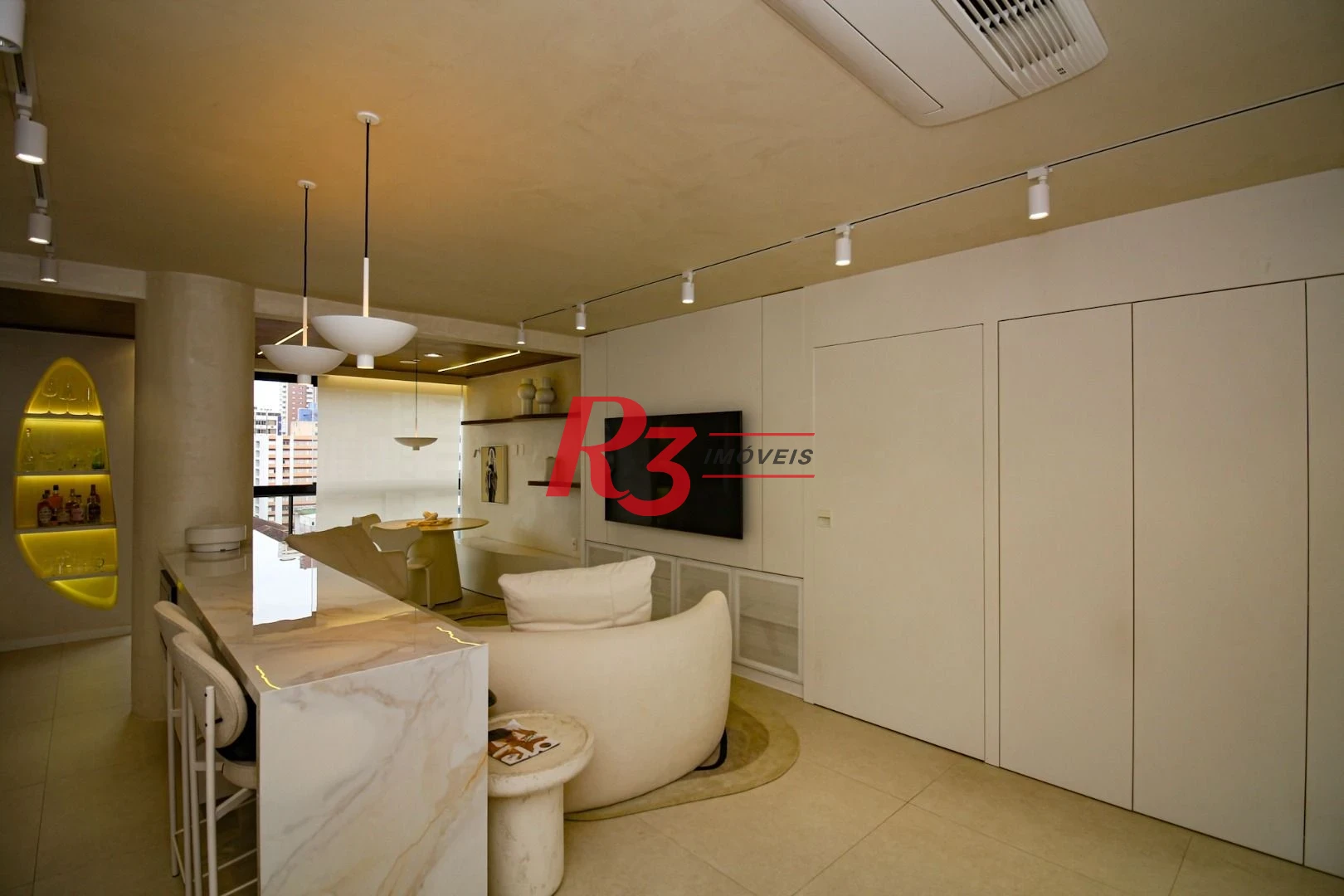 Apartamento com 2 dormitórios à venda, 83 m² por R$ 1.550.000,00 - Boqueirão - Santos/SP