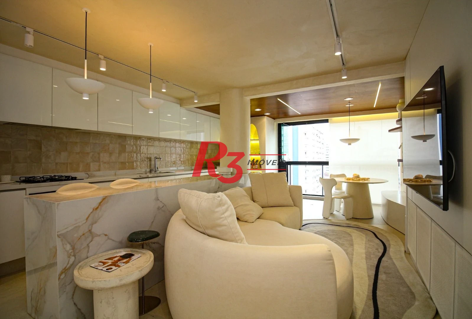 Apartamento com 2 dormitórios à venda, 83 m² por R$ 1.550.000,00 - Boqueirão - Santos/SP