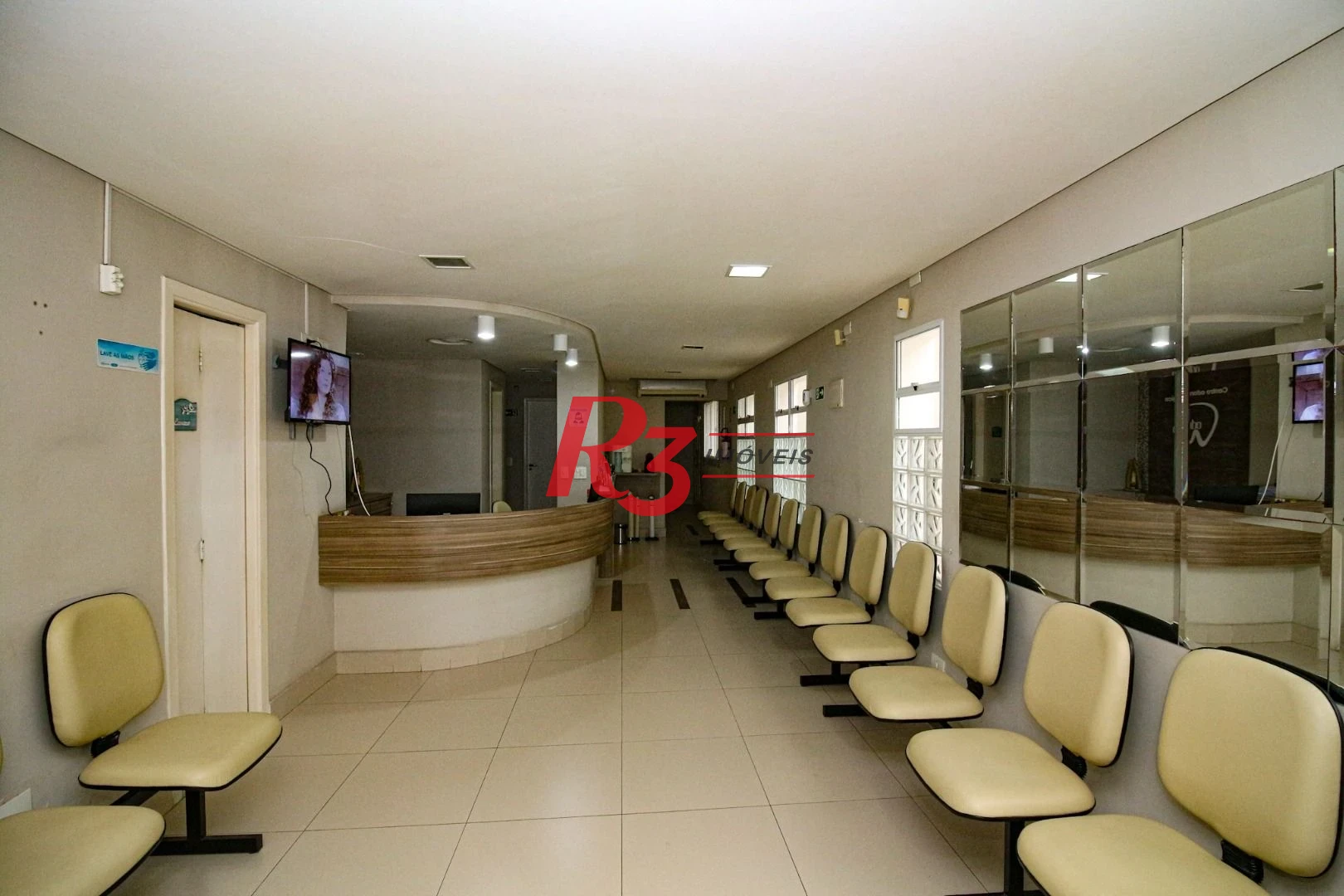 Sala para alugar, 18 m² por R$ 2.500,00/mês - Campo Grande - Santos/SP