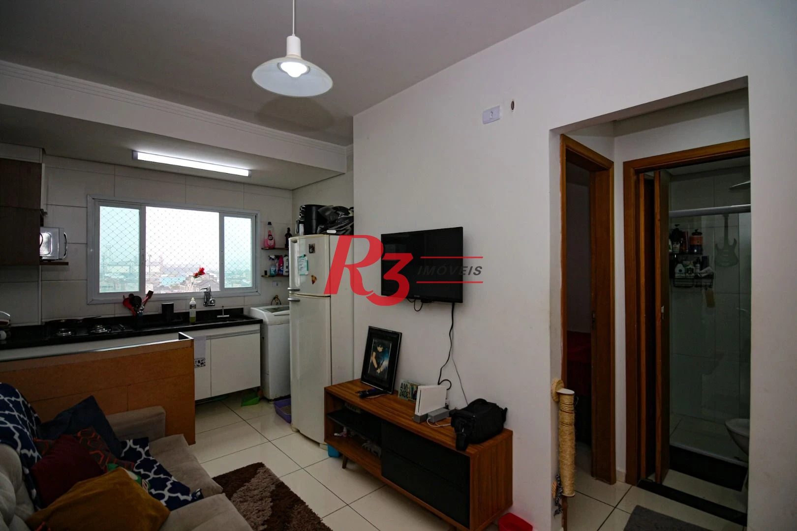 Apartamento à venda, 27 m² por R$ 279.000,00 - Macuco - Santos/SP