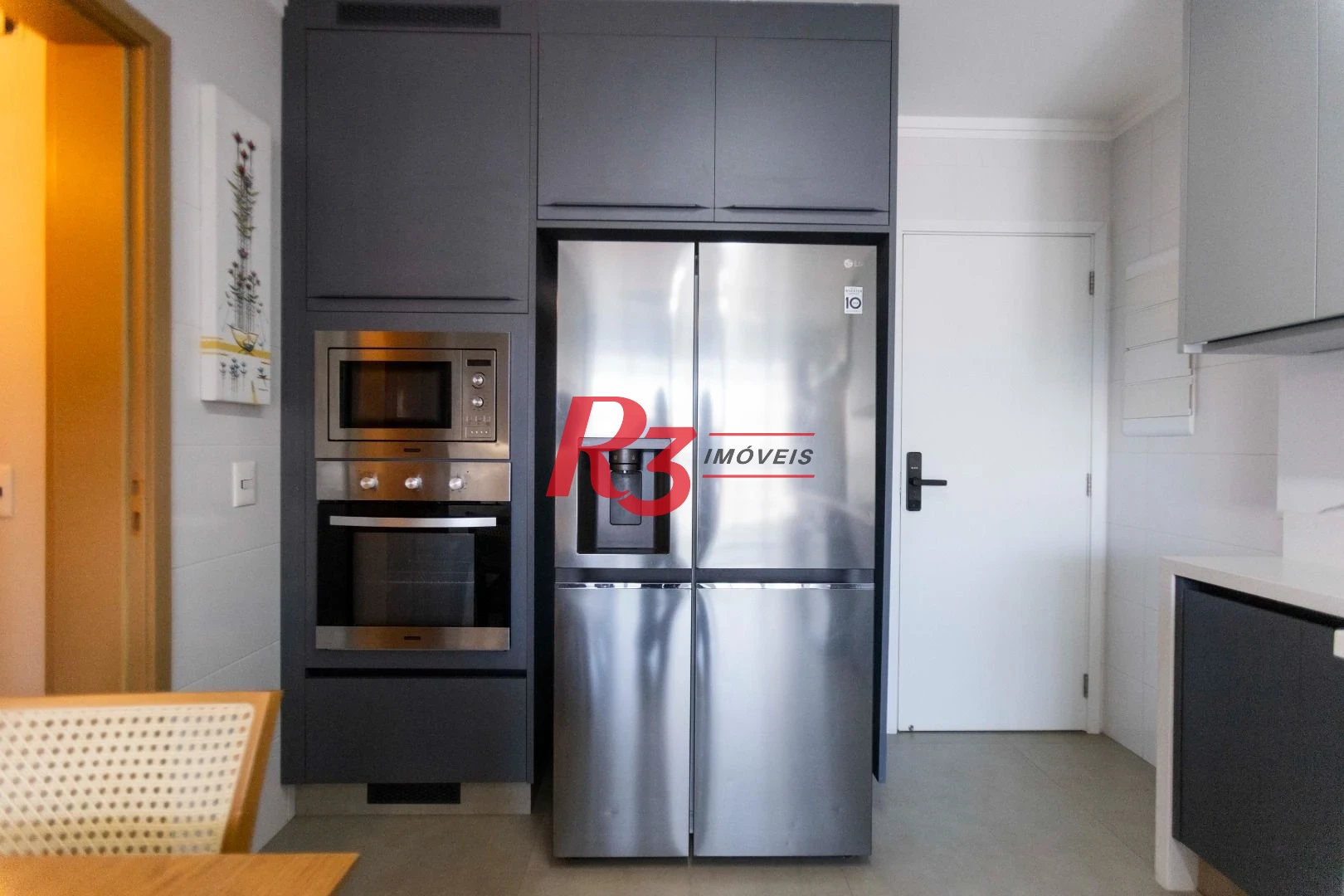 Apartamento com 3 dormitórios para alugar, 134 m² por R$ 12.500,02/mês - Gonzaga - Santos/SP
