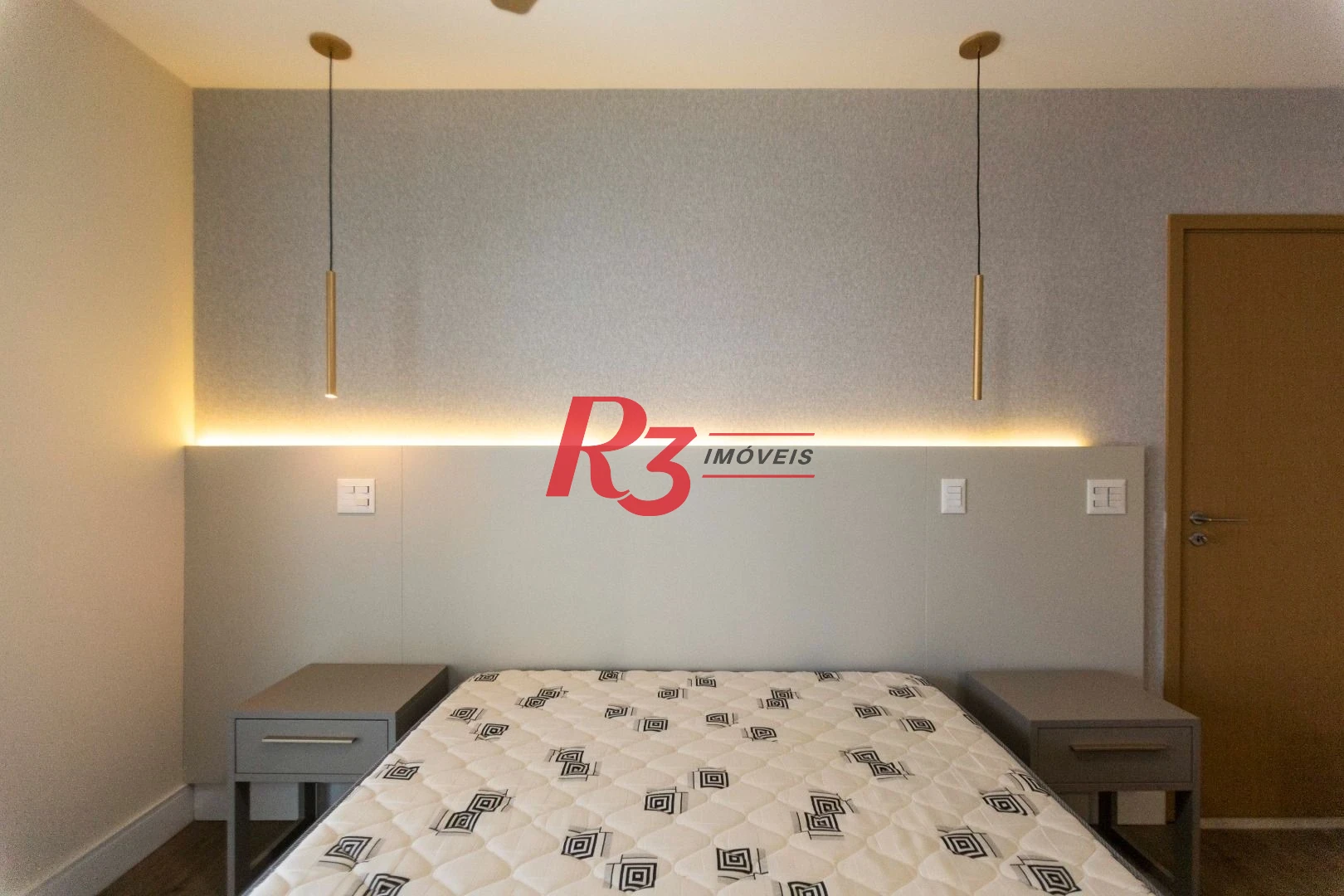 Apartamento com 3 dormitórios para alugar, 134 m² por R$ 12.500,02/mês - Gonzaga - Santos/SP