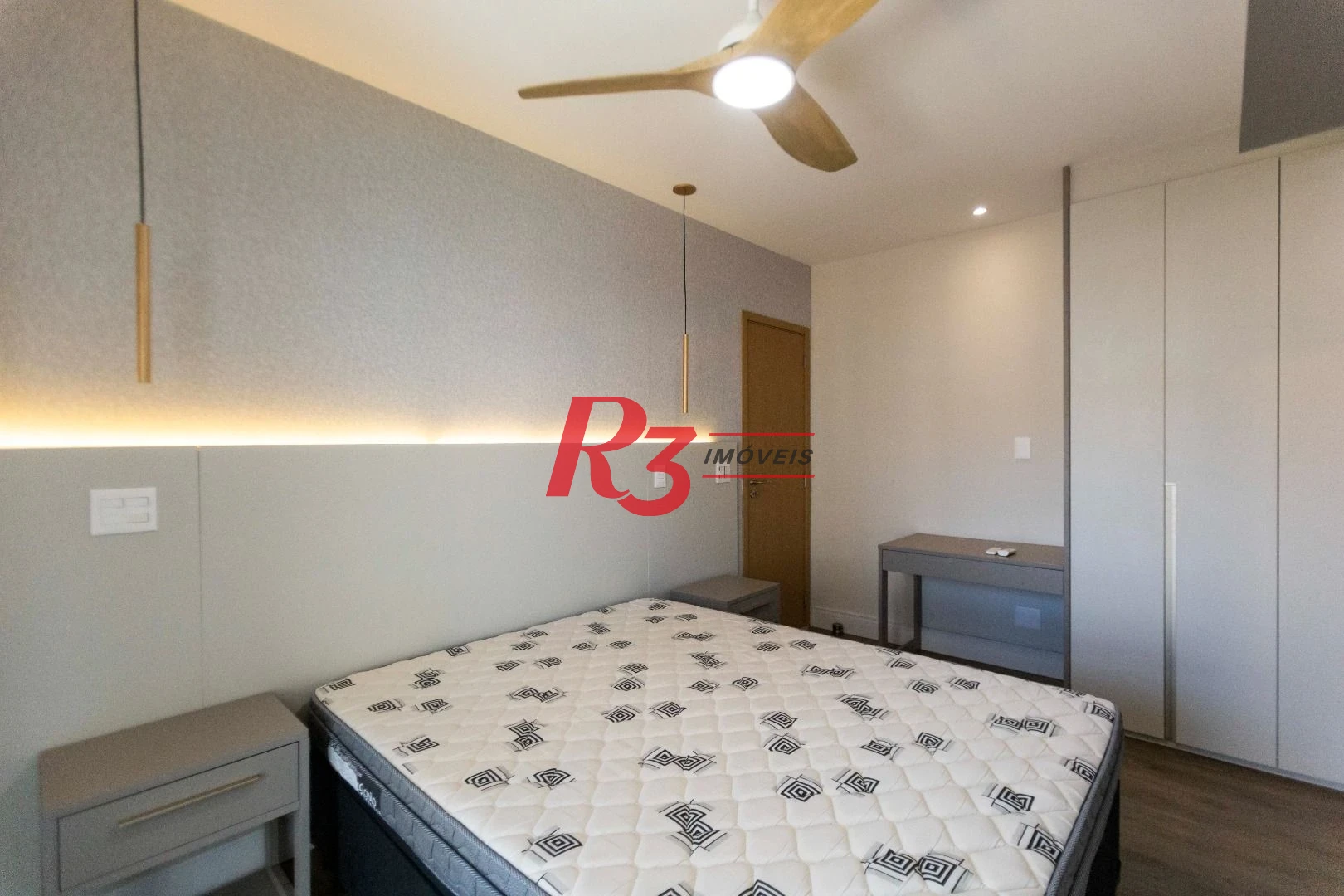 Apartamento com 3 dormitórios para alugar, 134 m² por R$ 12.500,02/mês - Gonzaga - Santos/SP