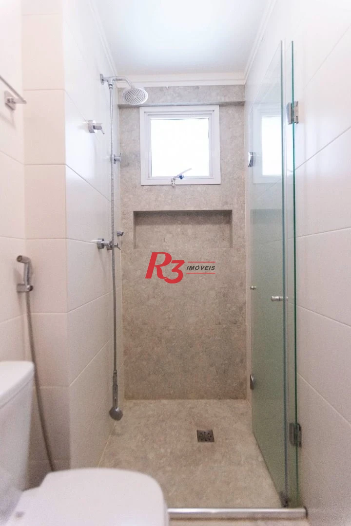 Apartamento com 3 dormitórios para alugar, 134 m² por R$ 12.500,02/mês - Gonzaga - Santos/SP