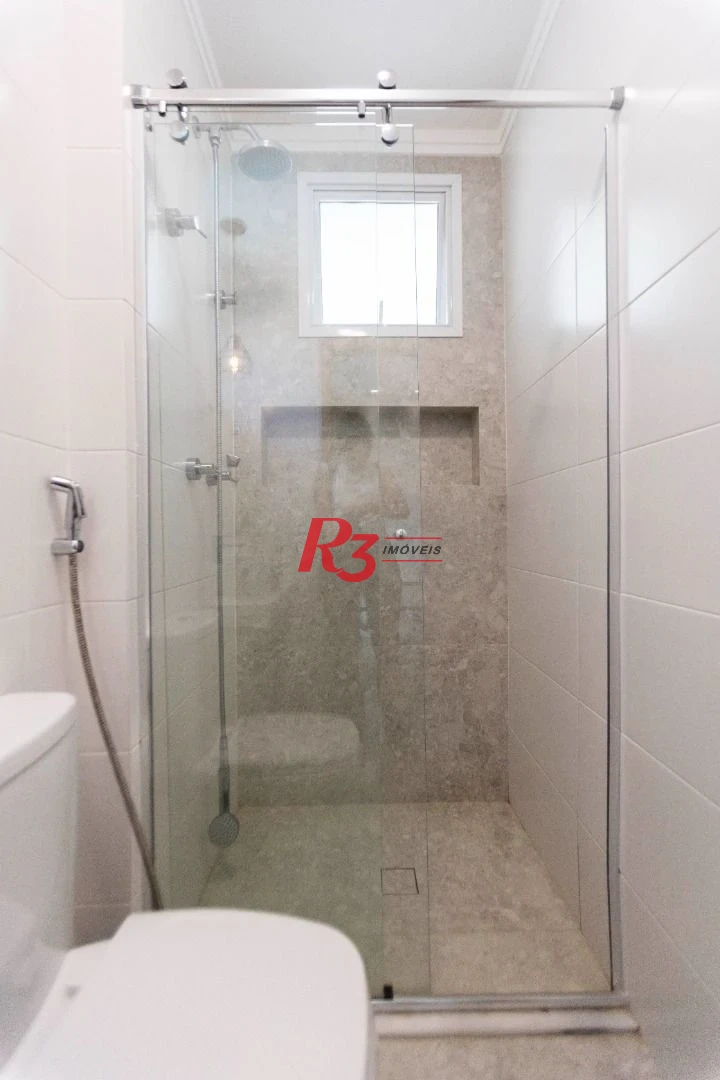 Apartamento com 3 dormitórios para alugar, 134 m² por R$ 12.500,02/mês - Gonzaga - Santos/SP
