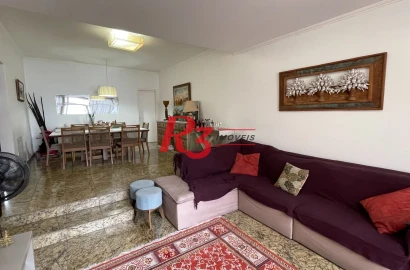 Apartamento à venda, 201 m² por R$ 1.250.000,00 - Pompéia - Santos/SP