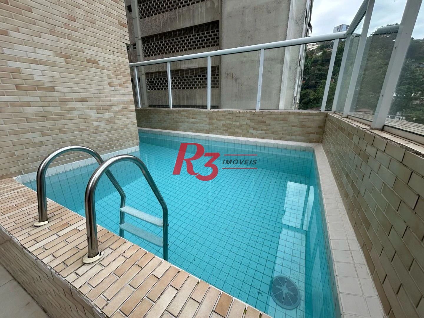 Apartamento à venda, 43 m² por R$ 340.000,00 - José Menino - Santos/SP