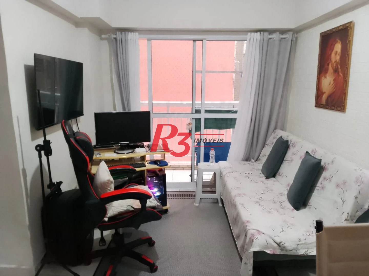 Apartamento à venda, 43 m² por R$ 340.000,00 - José Menino - Santos/SP