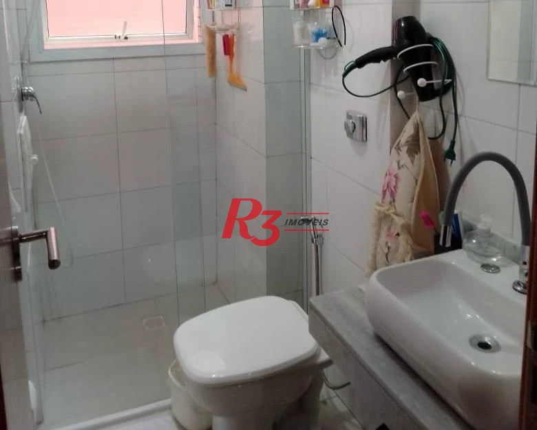 Apartamento à venda, 43 m² por R$ 340.000,00 - José Menino - Santos/SP