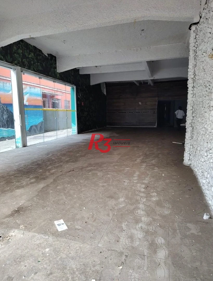 Loja para alugar, 550 m² por R$ 19.368,68/mês - Embaré - Santos/SP