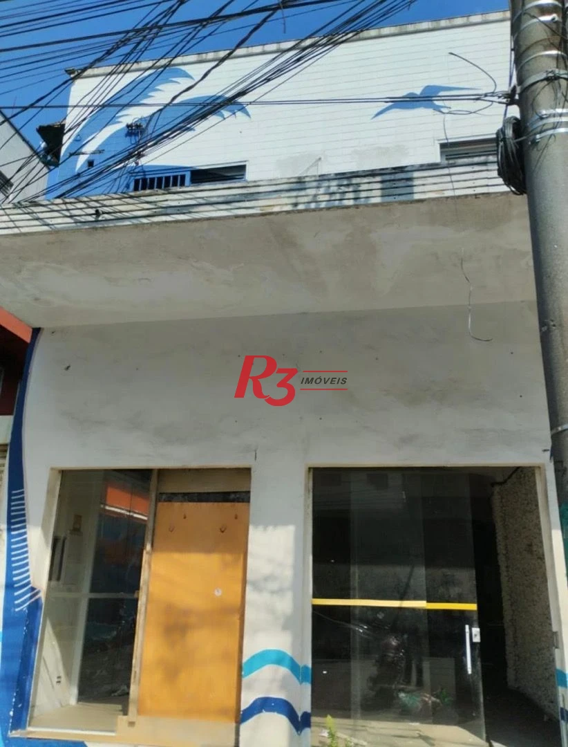 Loja para alugar, 550 m² por R$ 19.368,68/mês - Embaré - Santos/SP