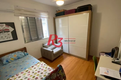 Apartamento à venda, 64 m² por R$ 405.000,00 - Marapé - Santos/SP