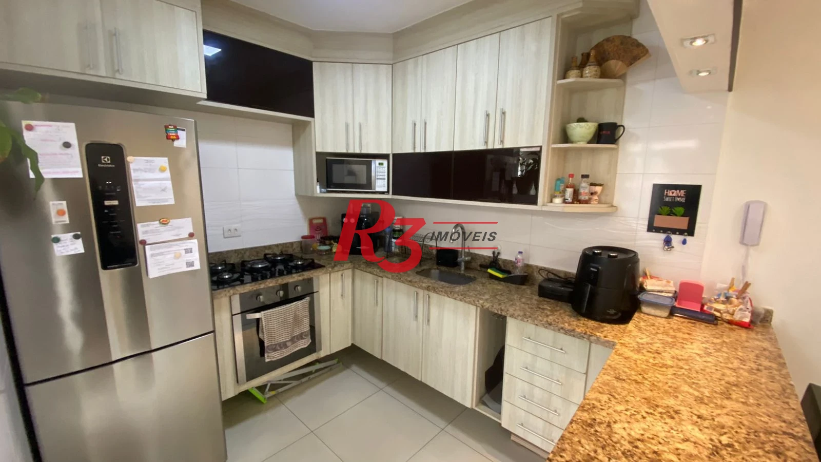 Apartamento à venda, 64 m² por R$ 405.000,00 - Marapé - Santos/SP