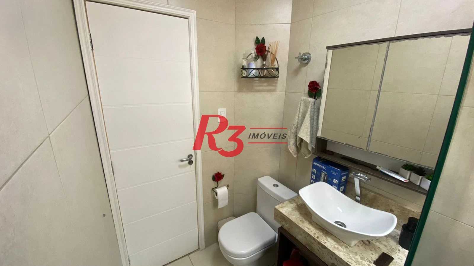 Apartamento à venda, 64 m² por R$ 405.000,00 - Marapé - Santos/SP